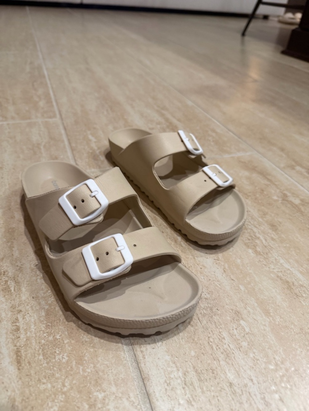 Beige Sandals